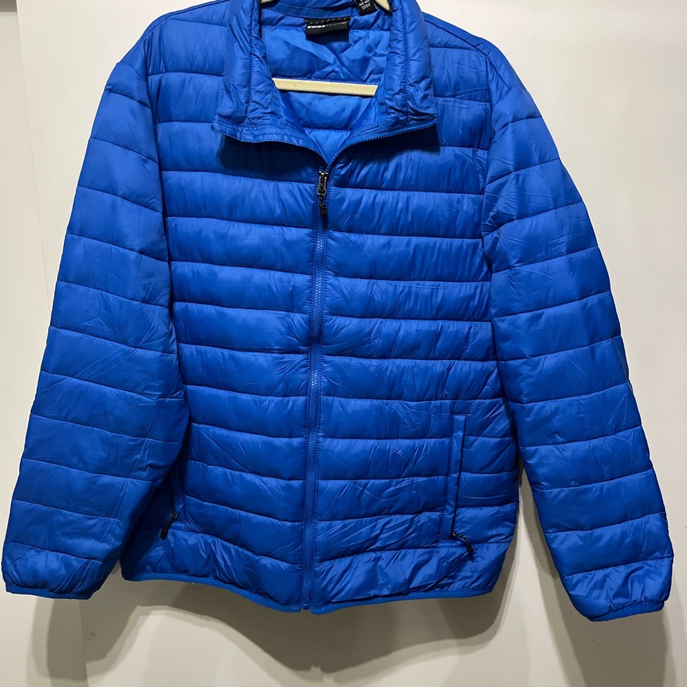 Swiss Tech Blue Puffer Jacket